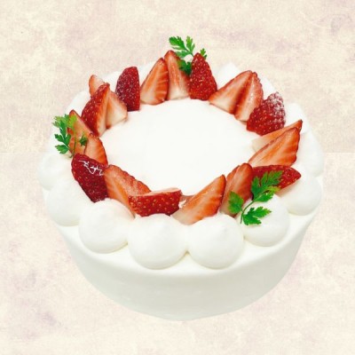 生クリームデコレーションケーキ
